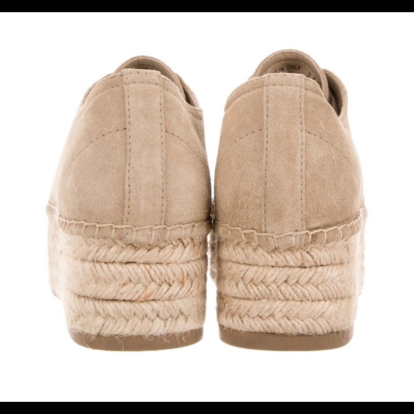 Miu Miu Suede Platform Espadrilles - Picture 4 of 5